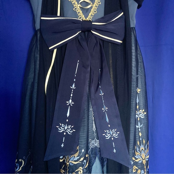 Miselian Lotus Natural Waist JSK by Mirror Miracle 💙💛 - Picture 9 of 16